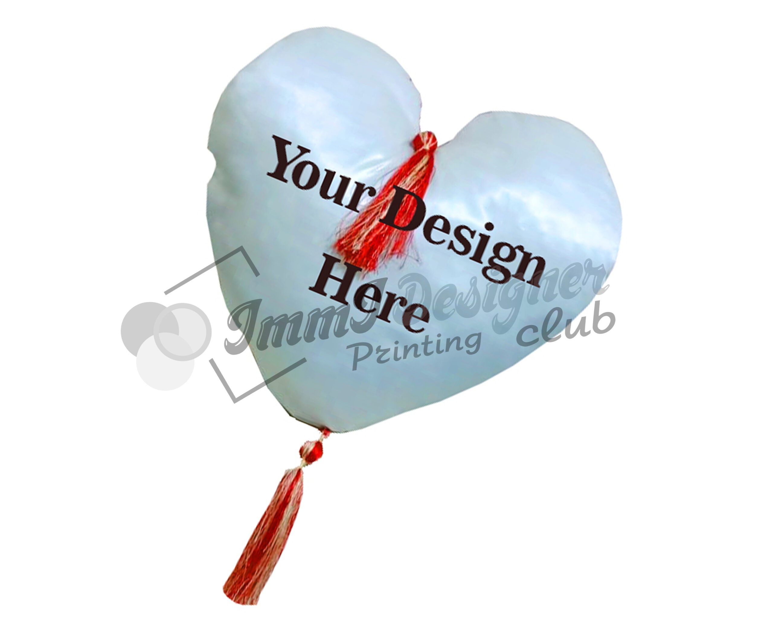 Heart Shape Polyester Cushion