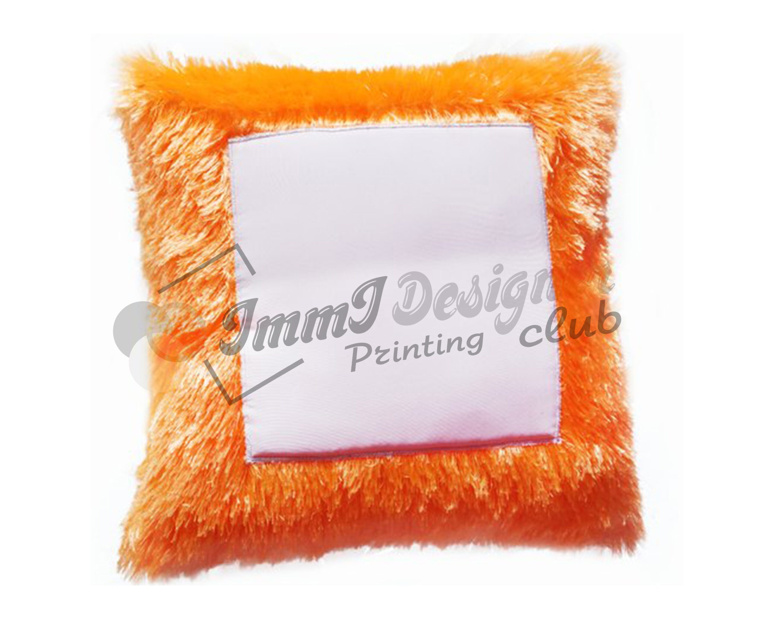Fur Cushion With Printing - Image 4