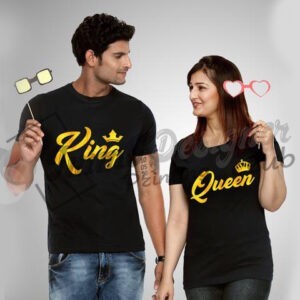 Couple T-Shirt King & Queen.