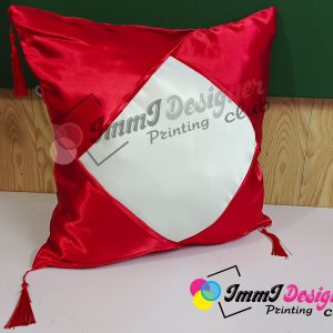 Customized Patch Cushion With Your Own Image, Couple Image, Wedding Image Printed Cushion With Filling-IDPC.