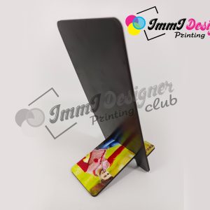 Mobile Stand MDF Customized With Your Own Images or text. IDPC.